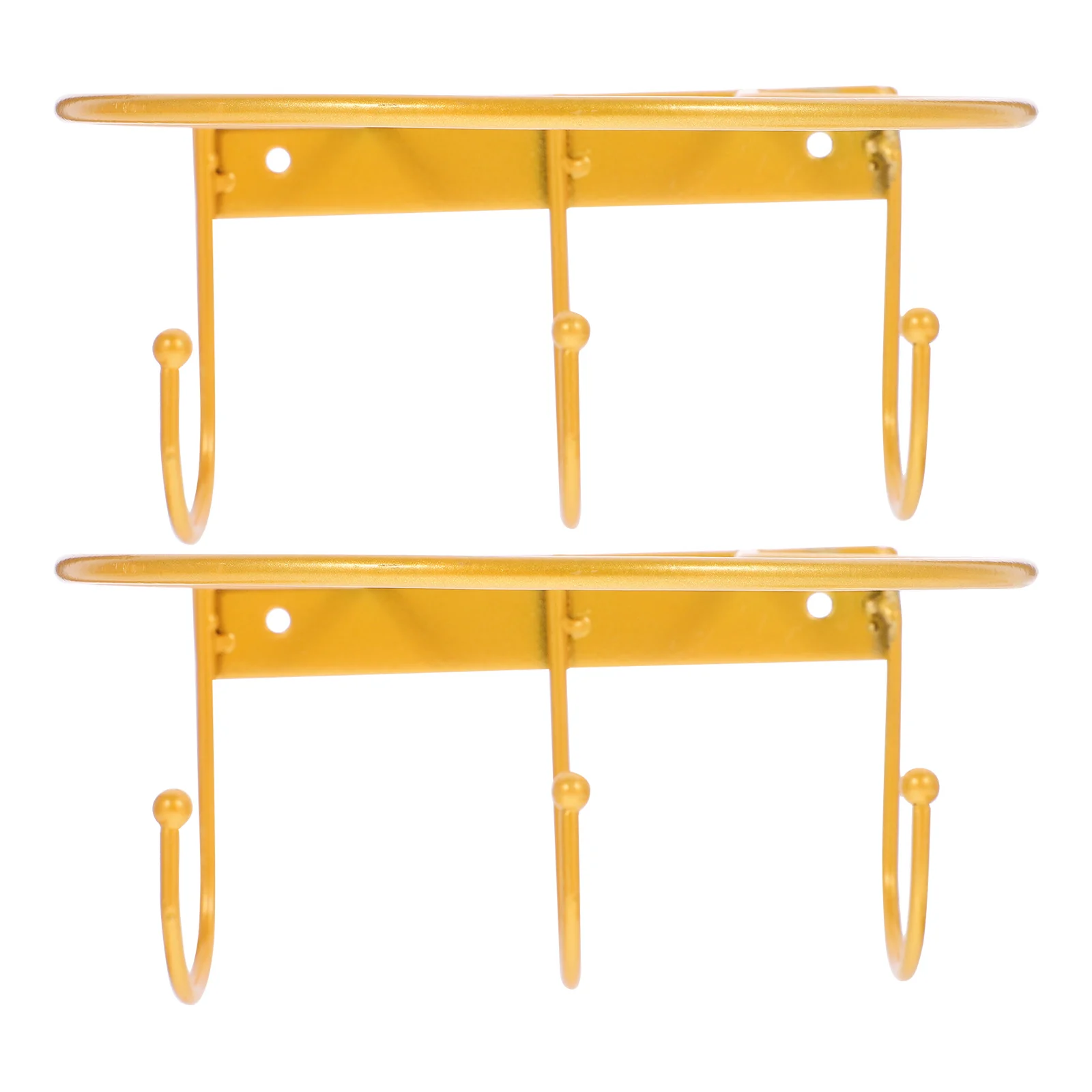 

2Pcs Wall-Mounted Basketball Display Shelf Metal Soccer Stand Multi-Purpose Balls Holder for Home Gym Organization Sturdy Iron