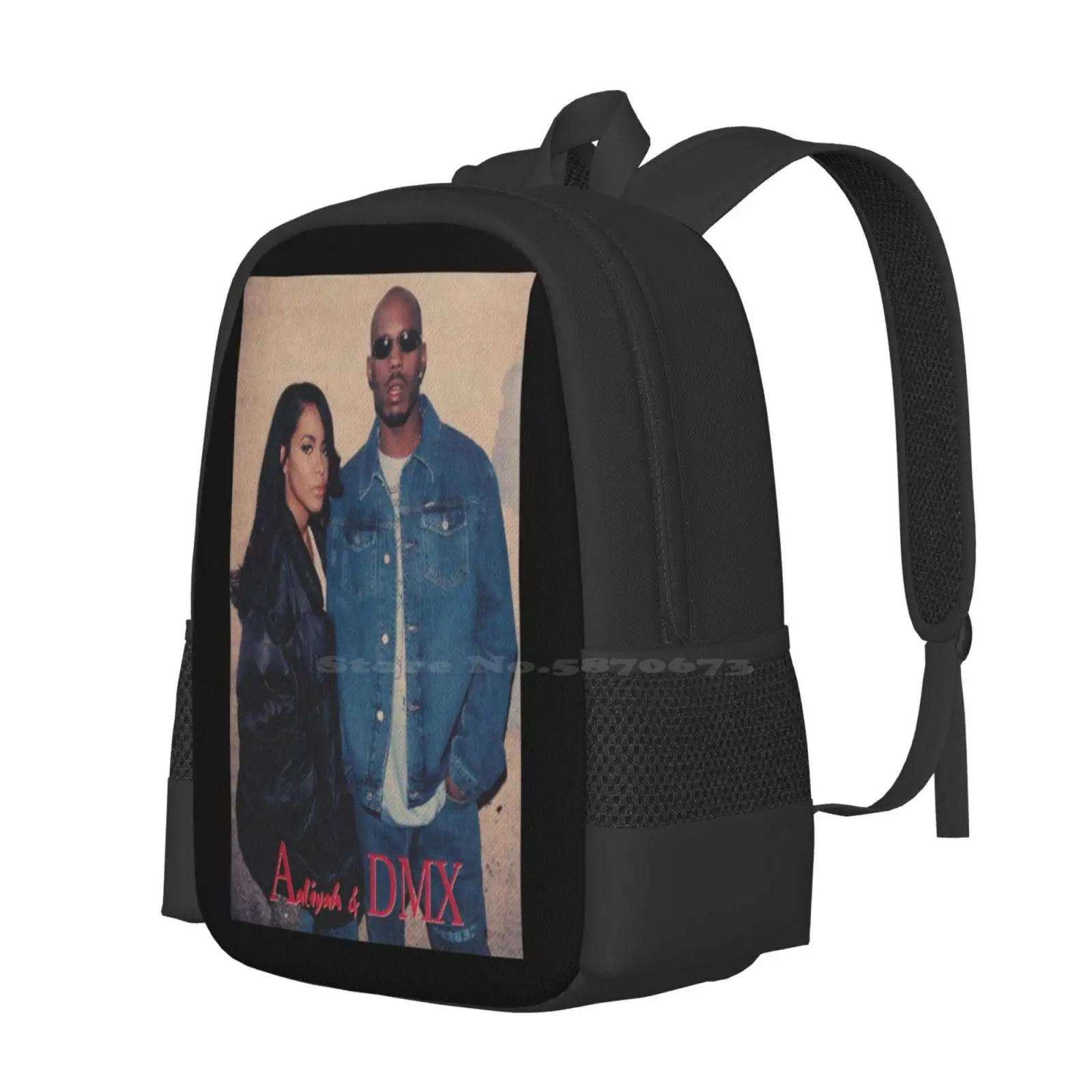 Dmx Classic Rap 90S Bag Backpack For Men Women Girls Teenage Hiphop Rapper Dmx And Ruff Ryders Earl Simmons Dark Man X Dmx King