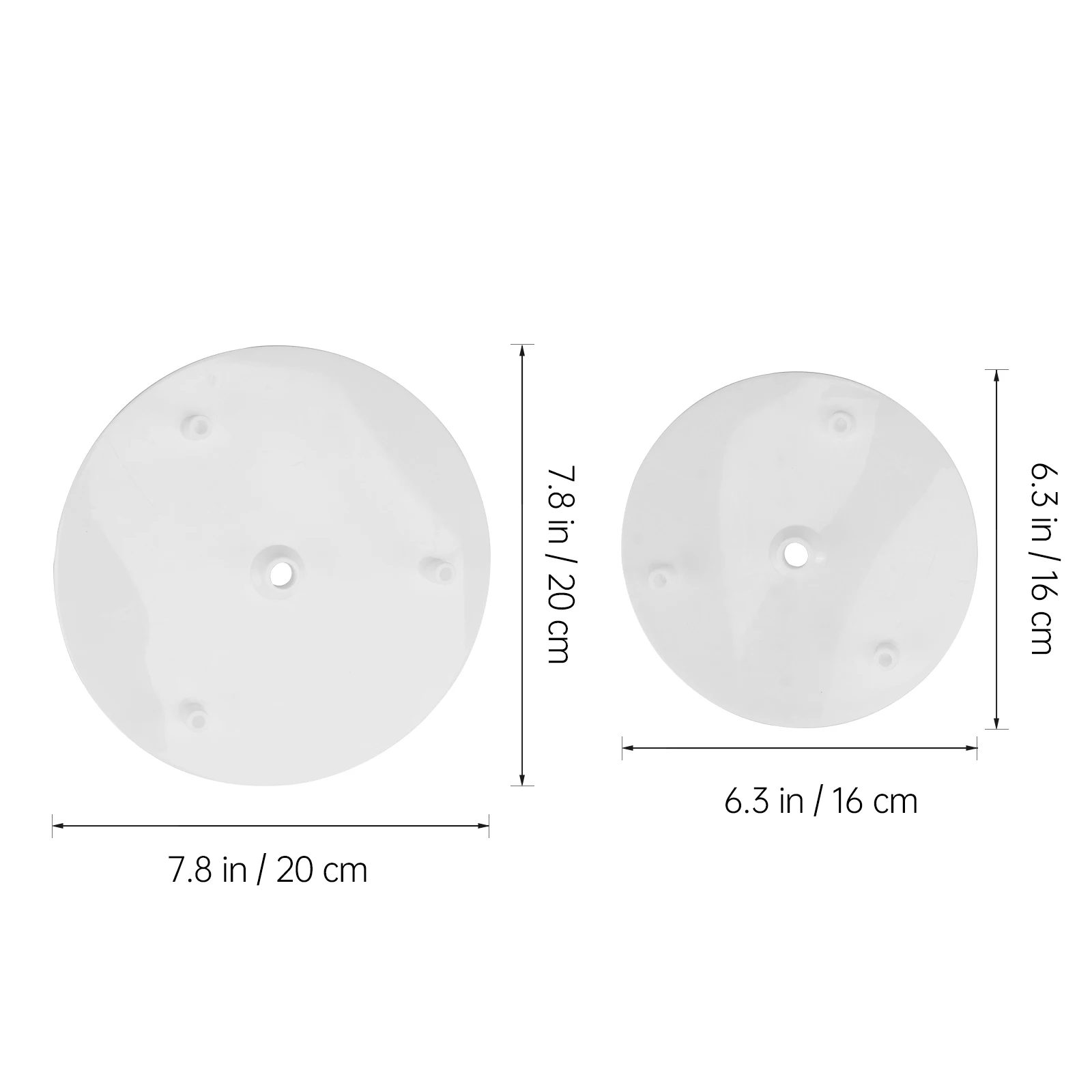 4 Sets Multi-Layer Piling Support Bracket Food Grade Material Stable Dessert Display Stand Simple Design Home Party Use