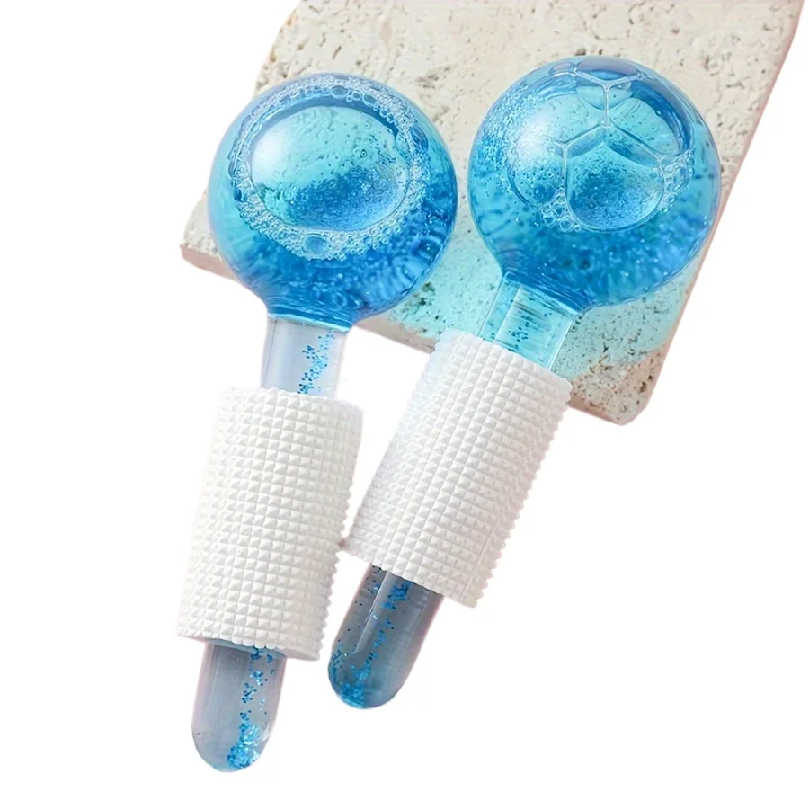

Glitter Massage Balls 2-Pack: Multi-Area Physical Relaxation, Boost Absorption, Morning Skin Revival Tool