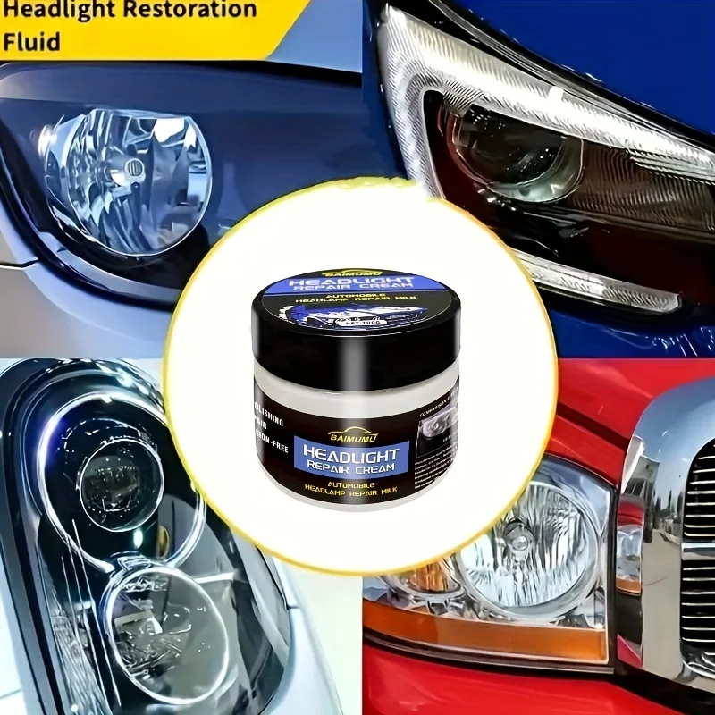 

Car Headlight Headlight Restore And Protect, Headlight Repair Liquid, Car Headlight Destaining, Car Lamp Polish Cleaner