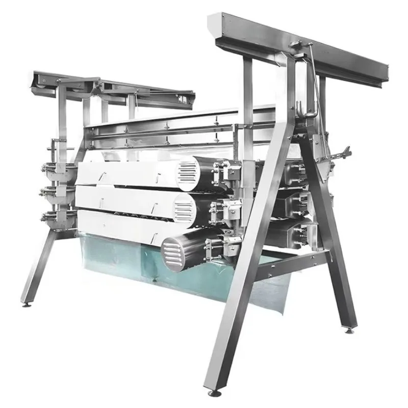 Intelligent Alarm Large-Capacity Fully Automatic Poultry Slaughtering Equipment with Integrated Feather Removal System