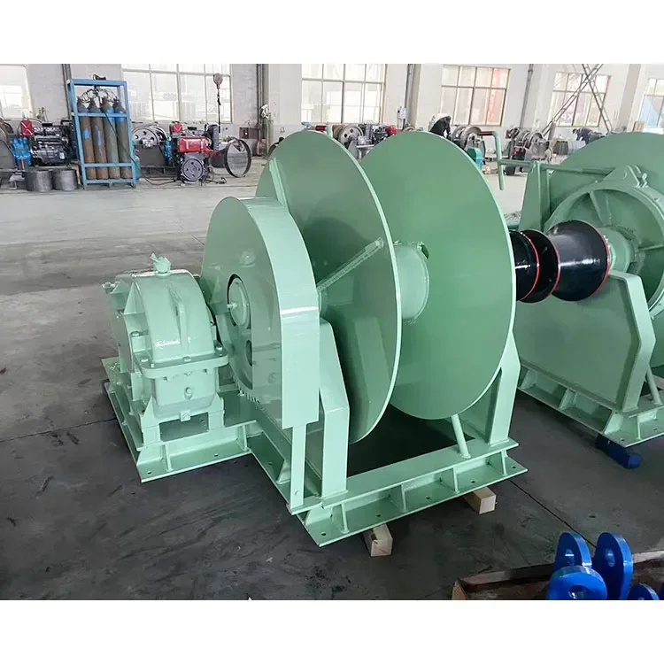 Cabrestante hidráulico de cabrestante de astillano de fábrica de equipos de cubierta de barco marino Cabrestante de remolque deslizante de 2 toneladas y 5 toneladas para barcos