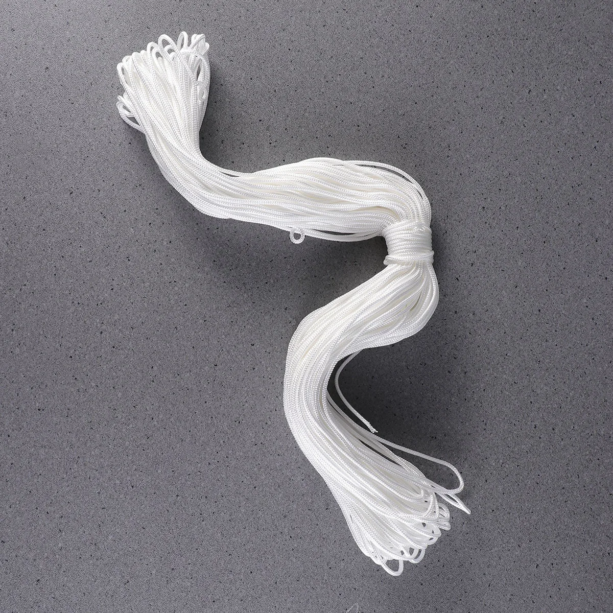 Cuerda trenzada de nailon de primera calidad, 50M, 2Mm, cuerda de Control de cortina, cuerda fuerte y ligera a prueba de abrasión para uso general en tienda de campaña de jardín