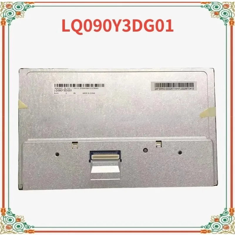 Original 9.0 Inch LCD LQ090Y3DG01 100% Original tested LCD display screen for Industrial Equipment Perfect working Fully tested