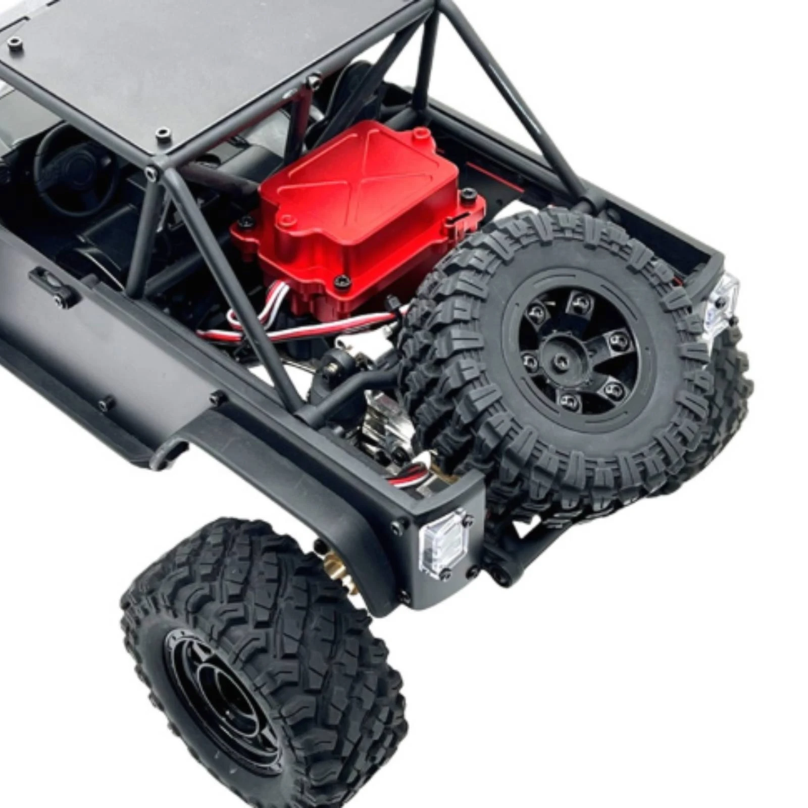 Aluminum ESC Receiver Box Sandblasted RC Receiver Box with Lid Device Case Compact Electronics Slim for Hobbyists