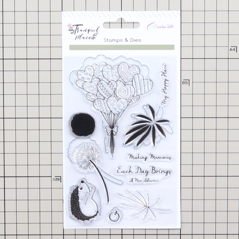 Creative Path Tranquil Place Scrapbooking Journaling Komplettsets 15 Stück Dekorative Papier-Ausschnitte Rahmen Aufkleber DIY Bastelsets – Detail 34