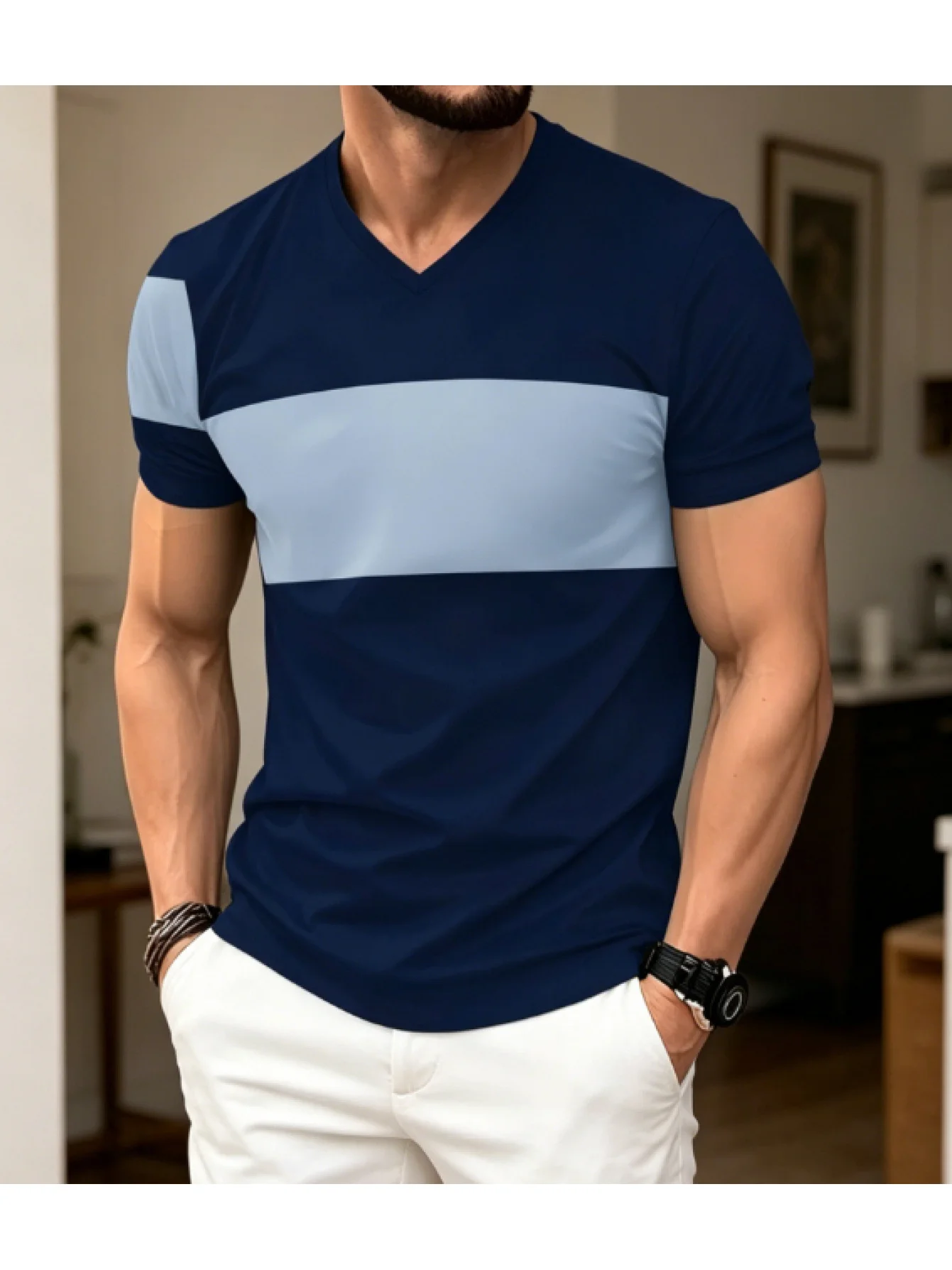 2026 Summer Men's T-shirt with 3D Print Breathable Lightweight Comfortable Casual and Fashionable Outdoor Men's Clothing