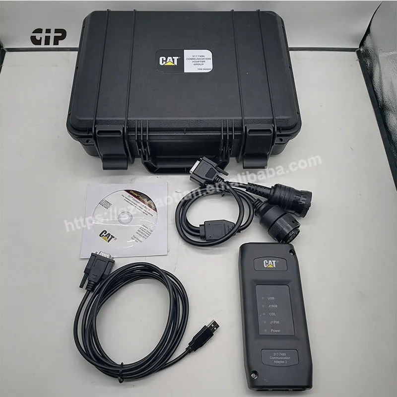 ET3 Communication Adapter Group for CAT Machines Excavator Diagnostic Tool 317-7485 2019A Version 3177485