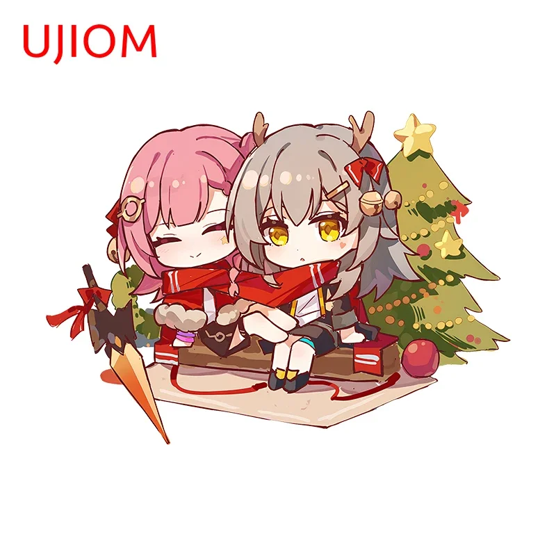 UJIOM 13cm X 9.3cm Honkai Star Rail Asta Anime Chibi Wall Stickers Cartoon Bathroom Decal Baby Nurse Room Wallpapers Murals