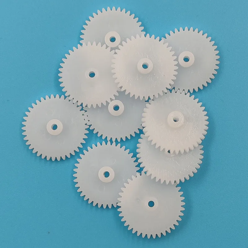 382A 0.5M 20MM Gear Modulus 0.5 38 Teeth Plastic Pinion DIY Toy Accessories 38T