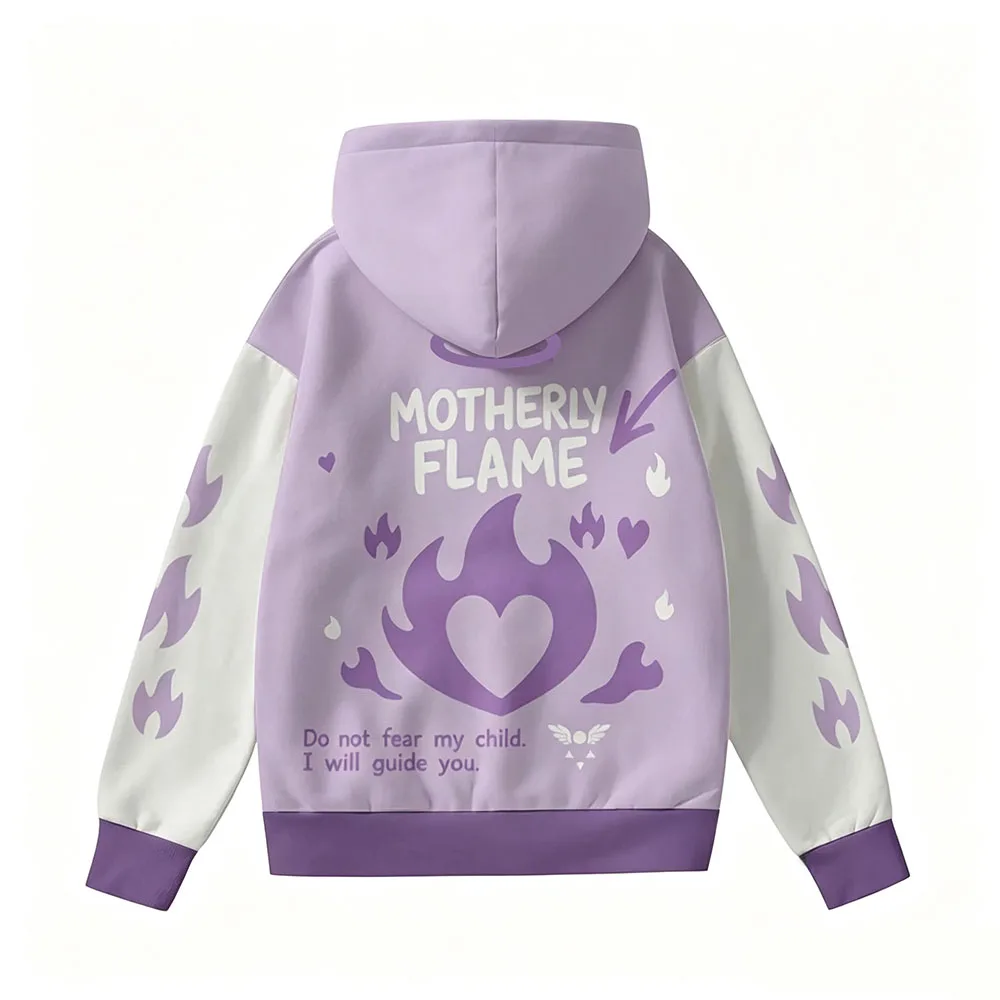 Toriel Undertale Cosplay Hoodies Langarm-Kapuzenpullover mit Kordelzug, Grafikdruck, Tasche, locker geschnitten, lässige Streetwear – Detail 4