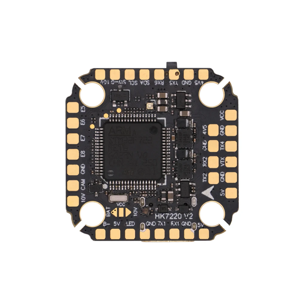 Контроллер полета FPV 2S-6S, 8-полосный выходной сигнал двигателя с прямым гнездом DJI Sky, двойной гироскоп BEC Mini FC для гоночного дрона на радиоуправлении