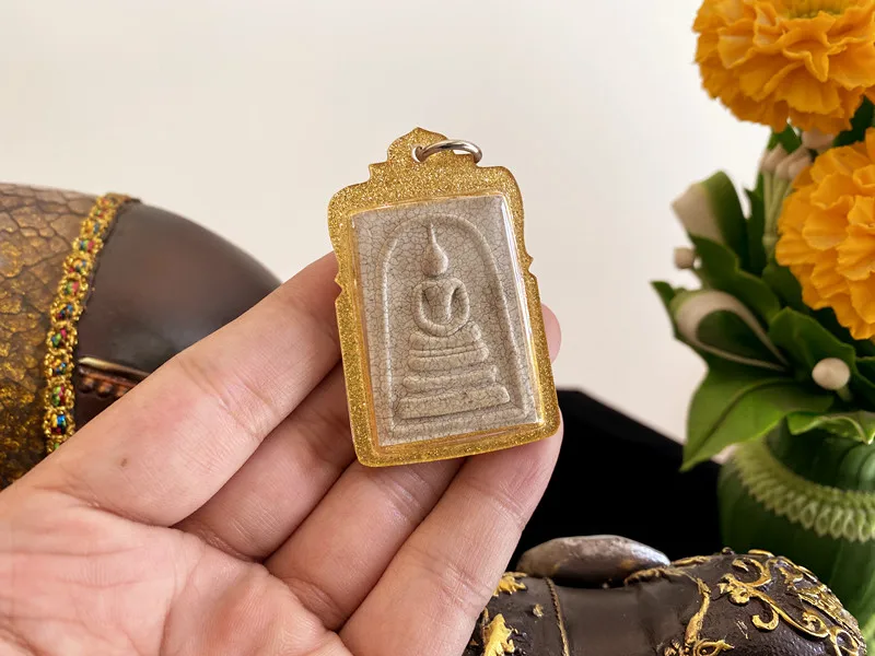 2023 Southeast Asia Thailand temple Success Buddha God Amulet  protective talisman bring good luck Career development