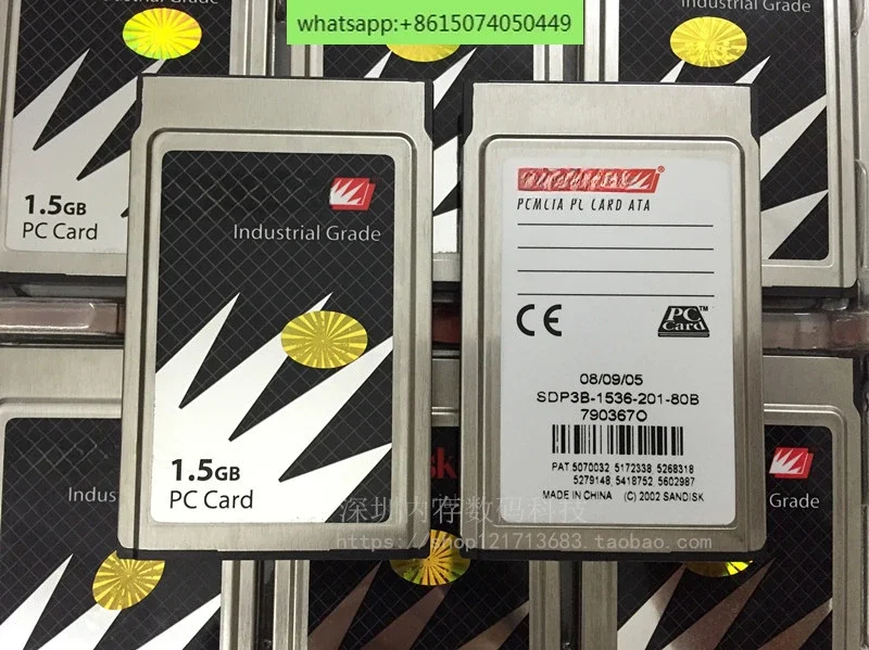 

ATA card 1.5GBPCMCIA PC card 68 hole industrial equipment storage card