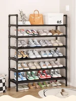 Étagère à chaussures en métal à plusieurs niveaux, organiseur de chaussures grande capacité pour entrée, placard, garage, étagère à chaussures pour salon 1