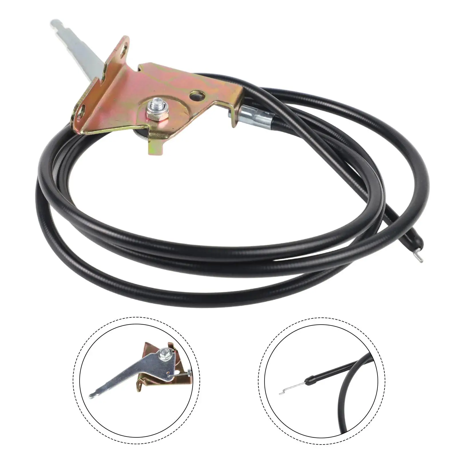 1-633696 Throttle Control Cable For Exmark Lazer-Z Compatible With Toro- Z-Master Zero-Turn Riding Mower Replace 633696 290795