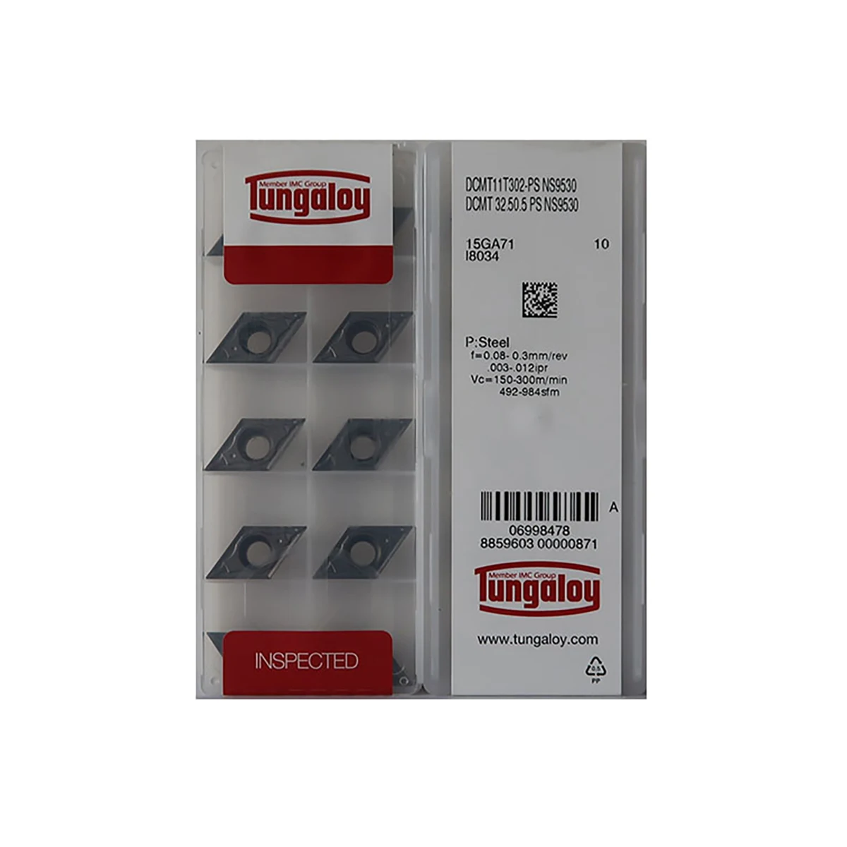 

100% Original DCMT DCMT11T304 DCMT11T302 DCMT11T308 DCMT070204 DCMT070202 PS NS9530 Carbide Turning Inserts