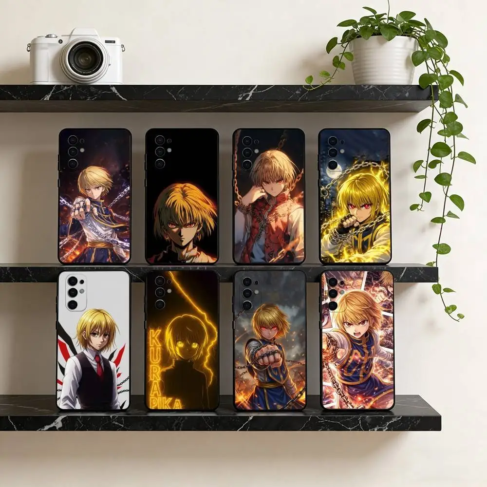 Anime H-Hunter H-Hunter K-Kurapika Phone Case For Samsung S26,S25,S24,S23,S22,S21,S30,Ultra,Plus,Fe,Lite,Note,10,Black Cover