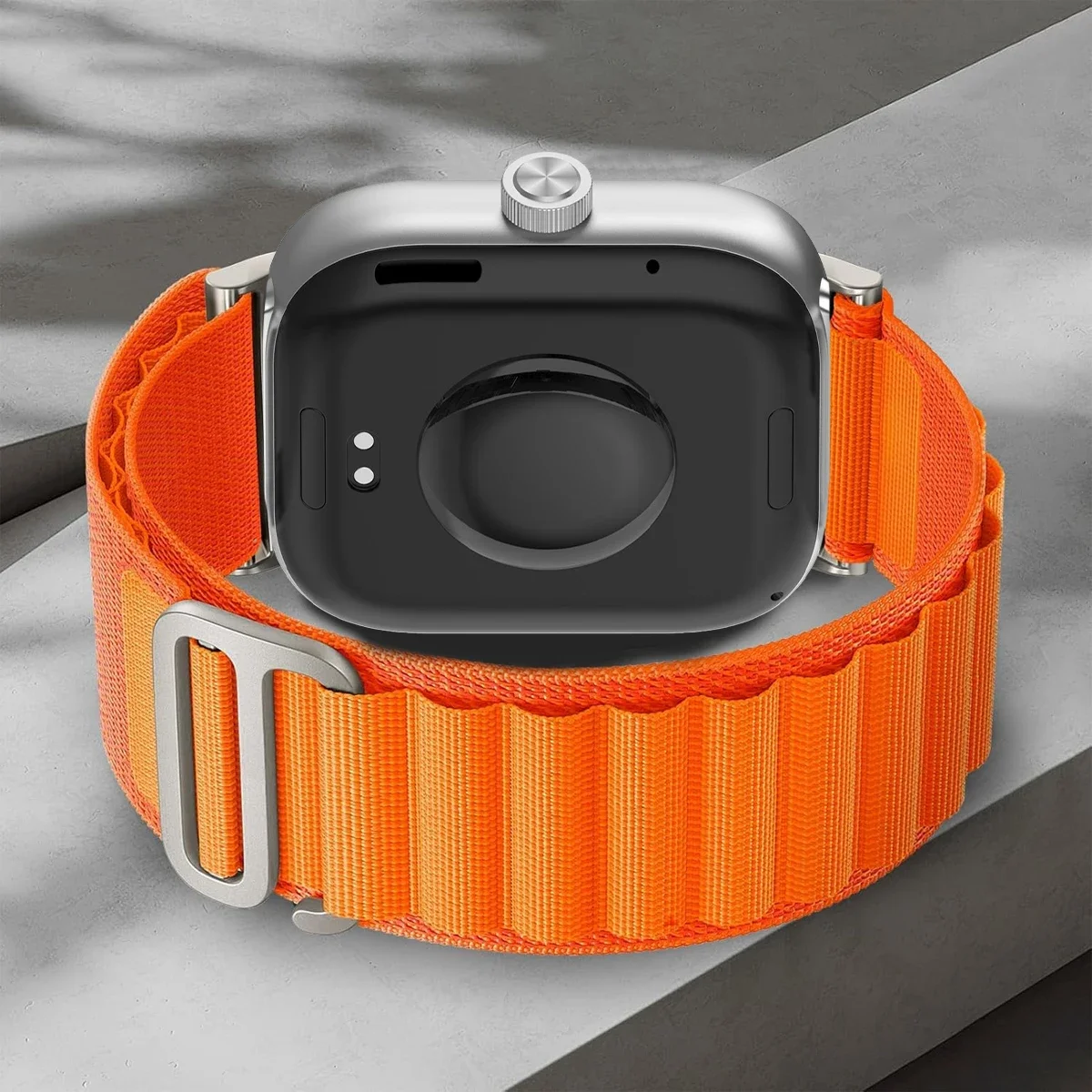 جبال الألب حلقة حزام لساعة Xiaomi Redmi 5 4 سوار النايلون مطاطا حزام الساعات ل Mi Band 8/9Pro Trail Correa الفرقة الملحقات