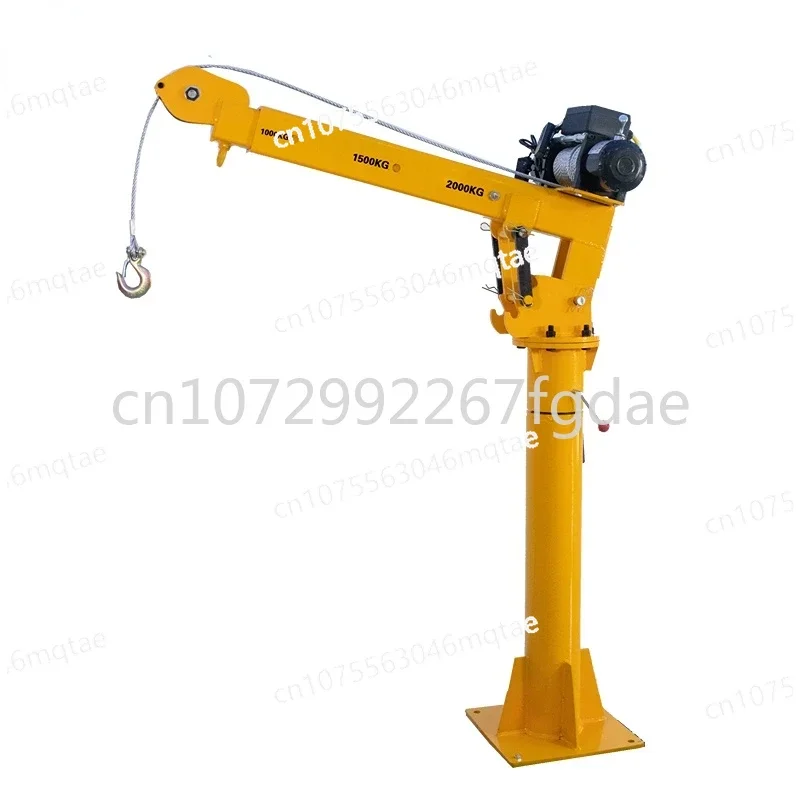 

Portable Electric Hoist for Car Crane, Remote Control, Mobile Lifting Arm, Small and Medium-sized Crane 500kg