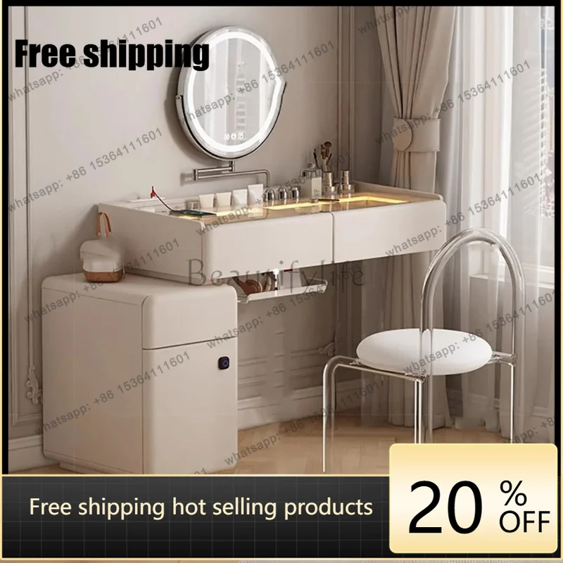 FGCreative Dressing Vanity Table Accessories Storage Modern Vanity Table Bedroom Table De Maquillage Avec Miroir Bedroom Furnitu