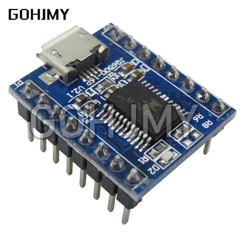 JQ6500 Voice Sound Module USB Replace 1 to 5 Way One to Five Way MP3 Voice Standard 16M