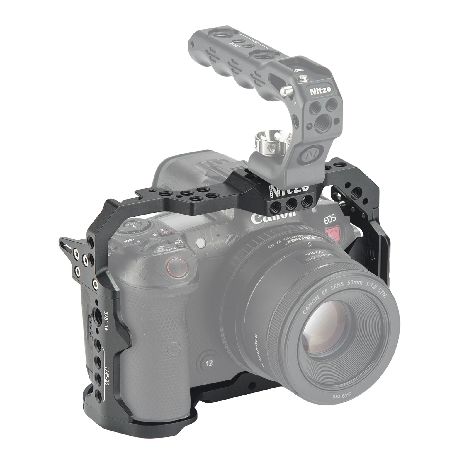 Nitze Canon R5C Camera Cage T-C03A for Canon EOS R5C/R5 Camera Protective Frame