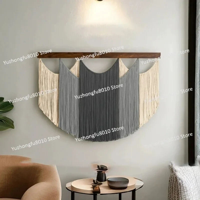 Large Handmade Macrame Wall Hanging Tapestry Nordic Style For Living Room Bedroom House Apartment Dorm Art Decor Boho Decoration