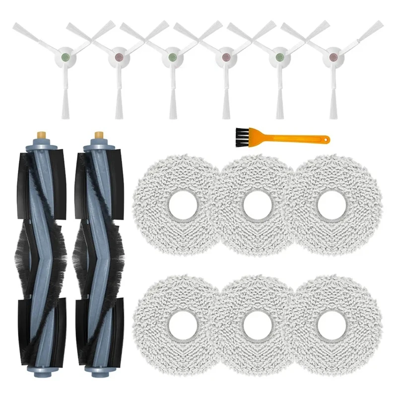 Aspirateur robot Yeedi Floor 3 Station, brosse latérale principale, vadrouille, accessoires de gril, pièces de rechange