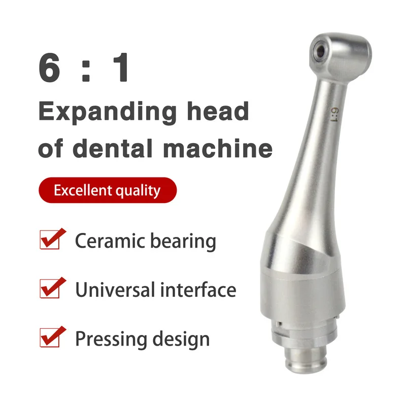 6:1 Rotary Processing Motor with Expanding Head, Compatible with Compact Locating‑Measuring Module for Intra‑Oral Machining