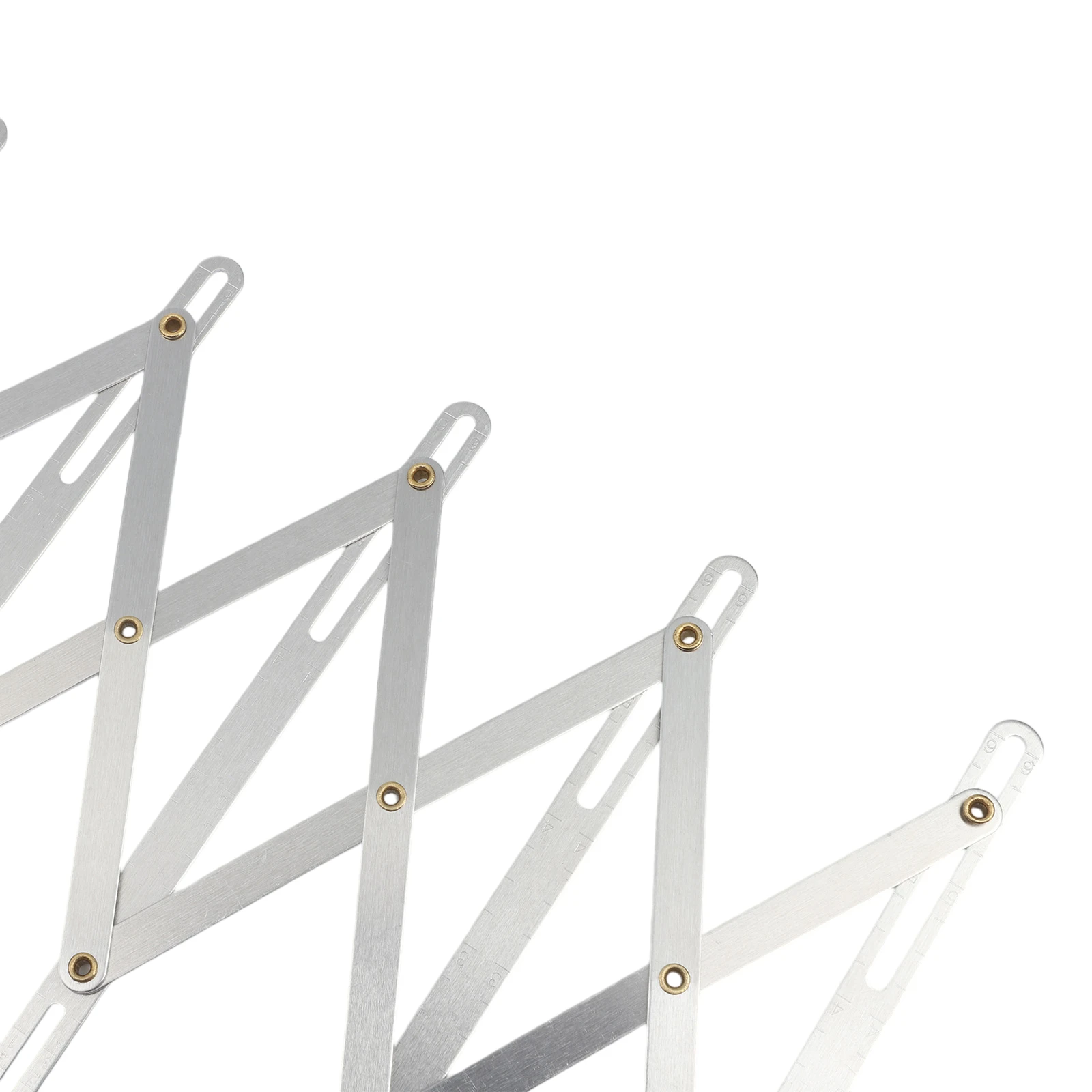 Precision Aluminum Sewing Gauge with Extendable Arm for Exact Buttonhole and Pleat Spacing in Various Fabric Projects