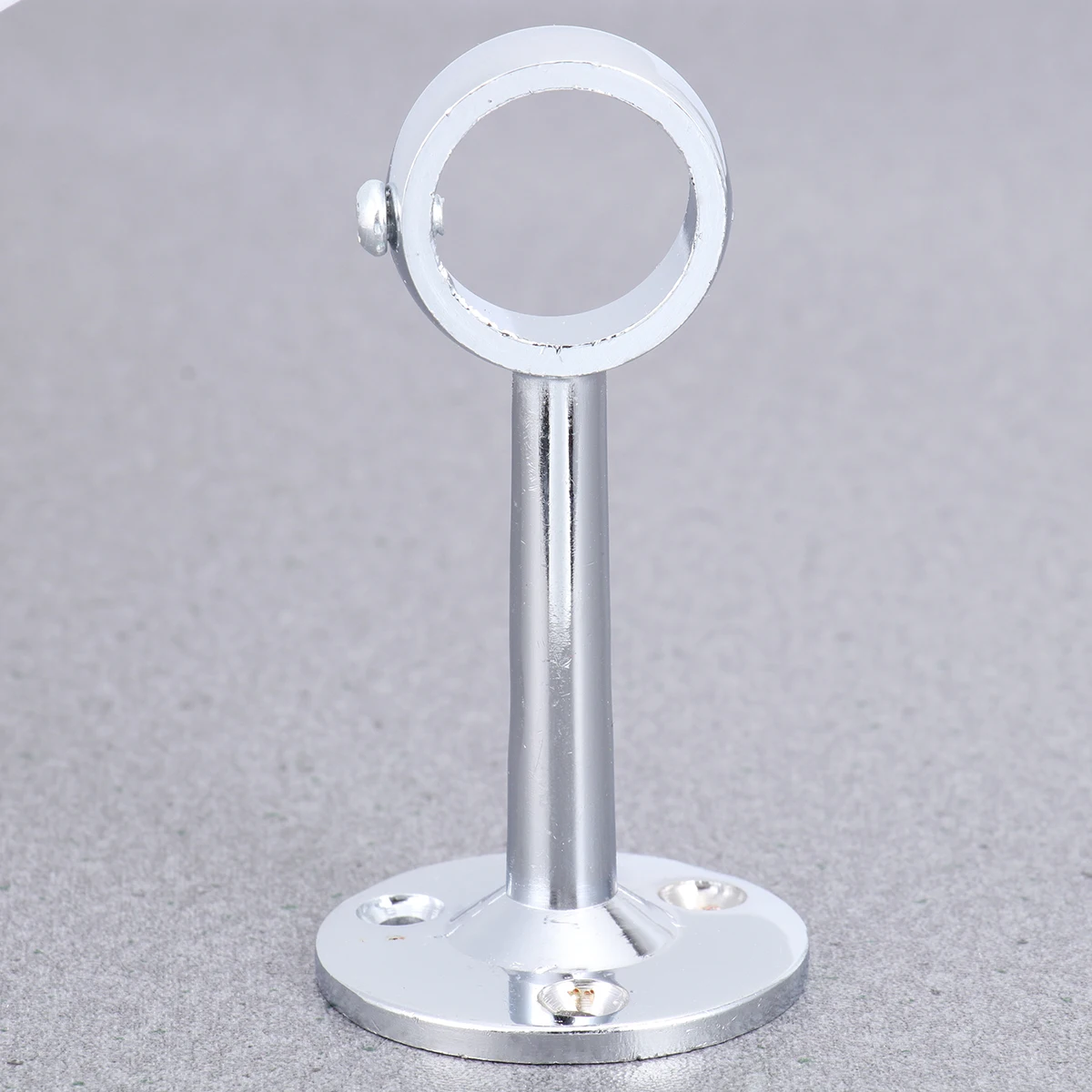 

2PCS Wardrobe Rail Support Heavy Duty Zinc Alloy Closet Tube Bracket Hanging Rod Holder for Bathroom Bedroom Kitchen Sturdy