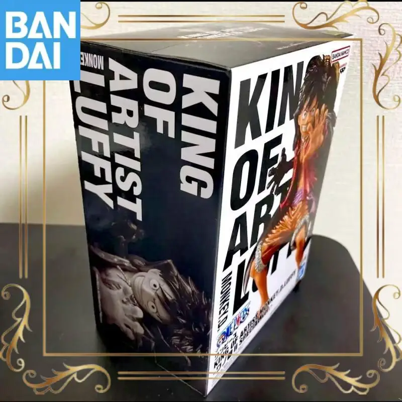 Bandai Original Banpresto One Piece KING OF ARTIST MONKEY. D.LUFFY-Wano II SPECIAL ver. Modelo de figura de acción juguete para regalo coleccionable