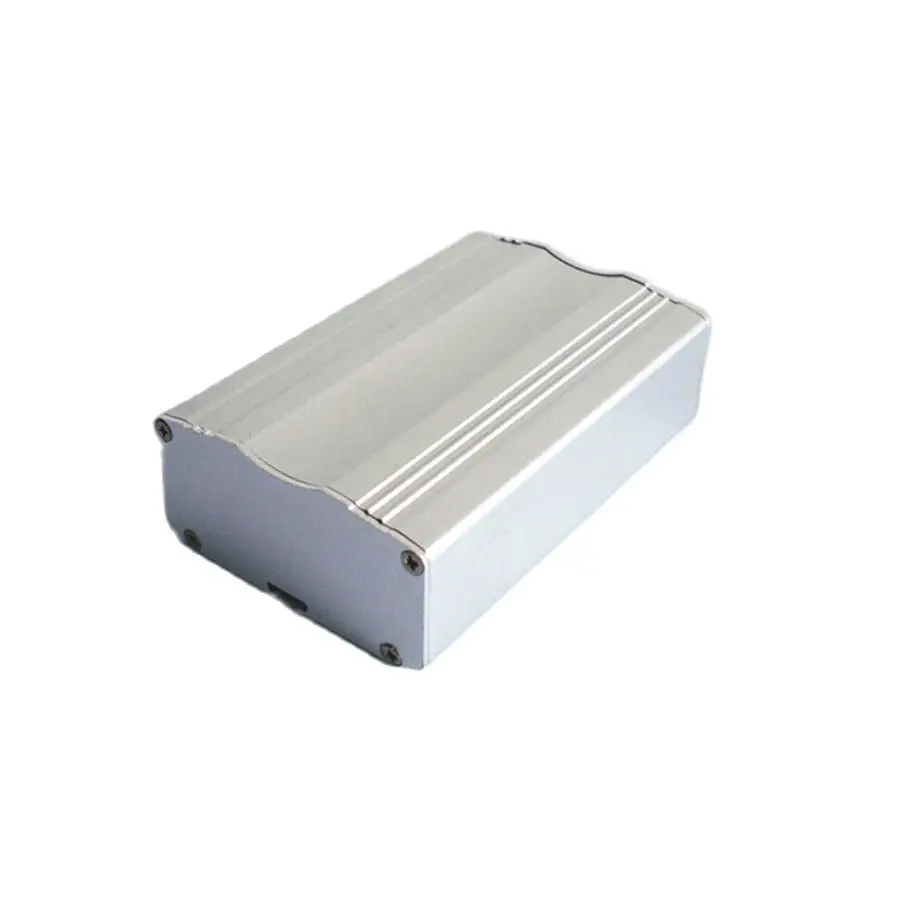 1PC Instrument Shell Industrial Aluminium Box Alloy Small Enclosure Case DIY 53*26*80mm NEW.