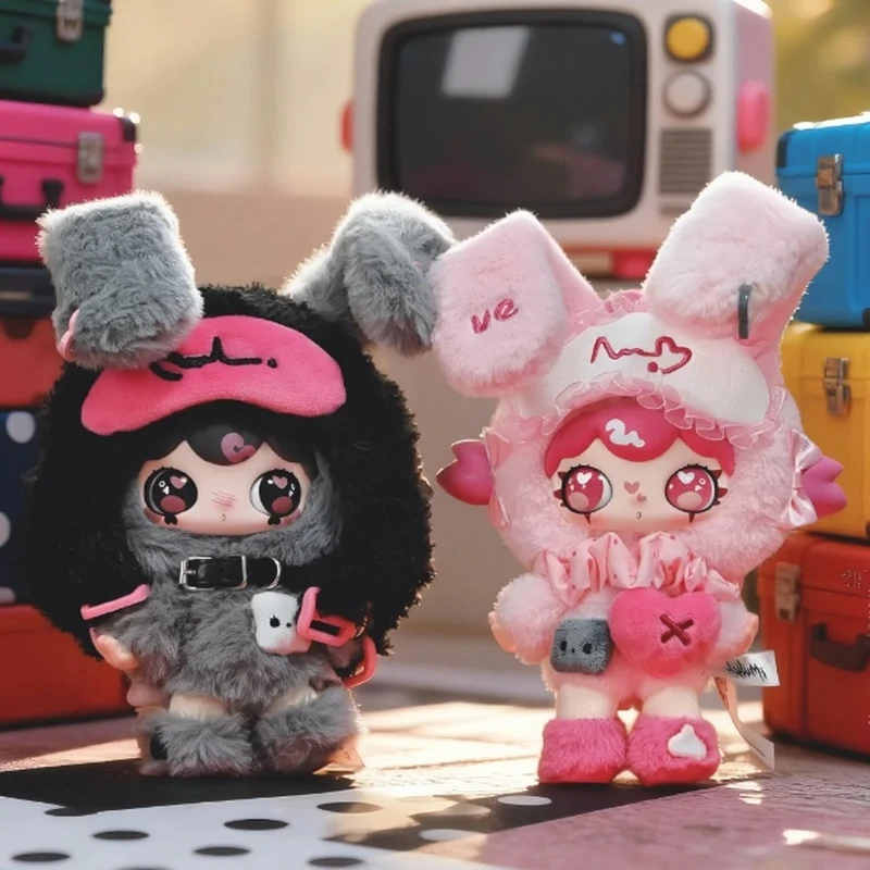 

Новая плюшевая кукла-сюрприз в закрытой упаковке, серия «Словарь любви», милая мягкая игрушка, украшение для рабочего стола, коллекционный подарок для девочек.