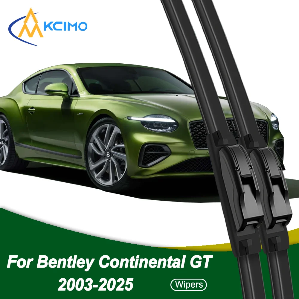 

Windshield Wipers For Bentley Continental GT 2003-2025 - SilentGlide™ Tech, Extreme-Temp Resistant, Streak-Free