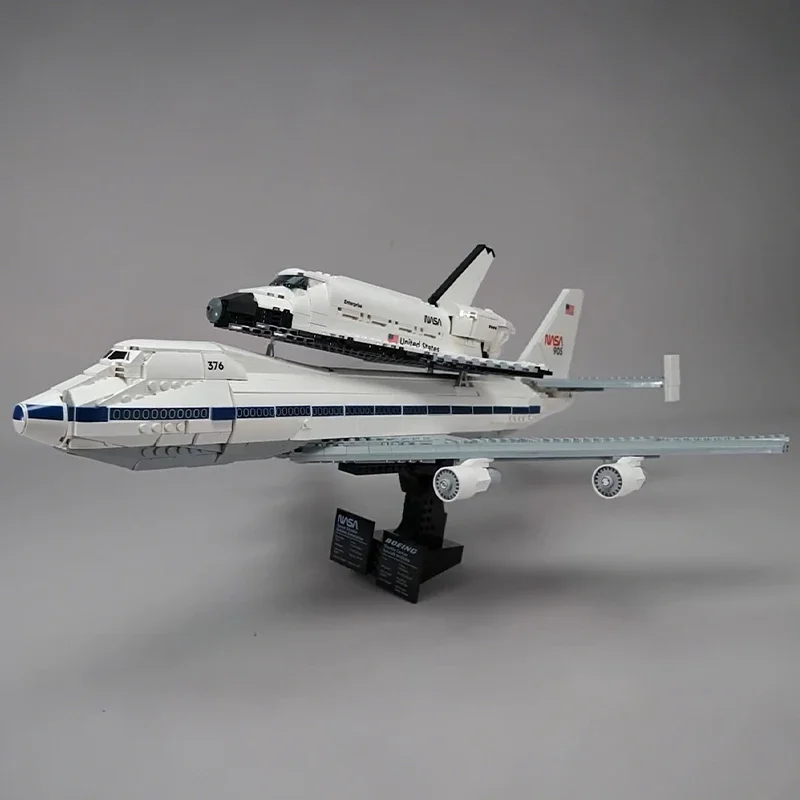 Kompatybilny model statku kosmicznego 10360, klocki konstrukcyjne, zabawka samolot, zestaw dla dzieci, 2147 elementów, klocki, prezent na Boże Narodzenie