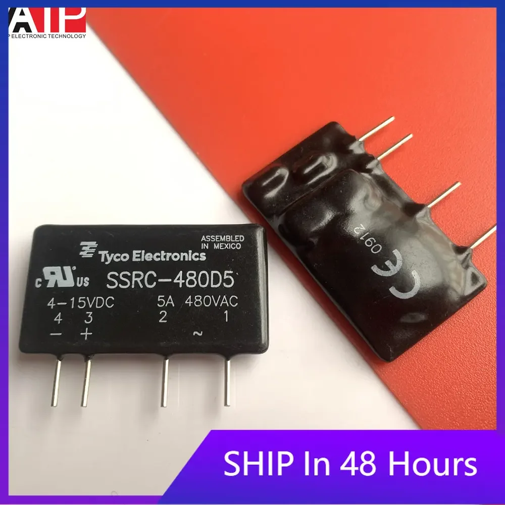 1PCS SSRC-480D5 solid state relay 480VAC 5V genuine Original spot inventory