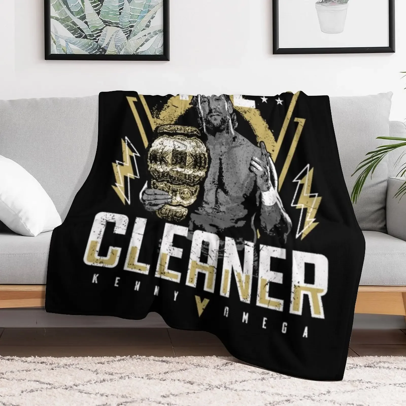 Kenny Omega T-ShirtKenny The Champ Throw Blanket Luxury St wednesday Thins Blankets