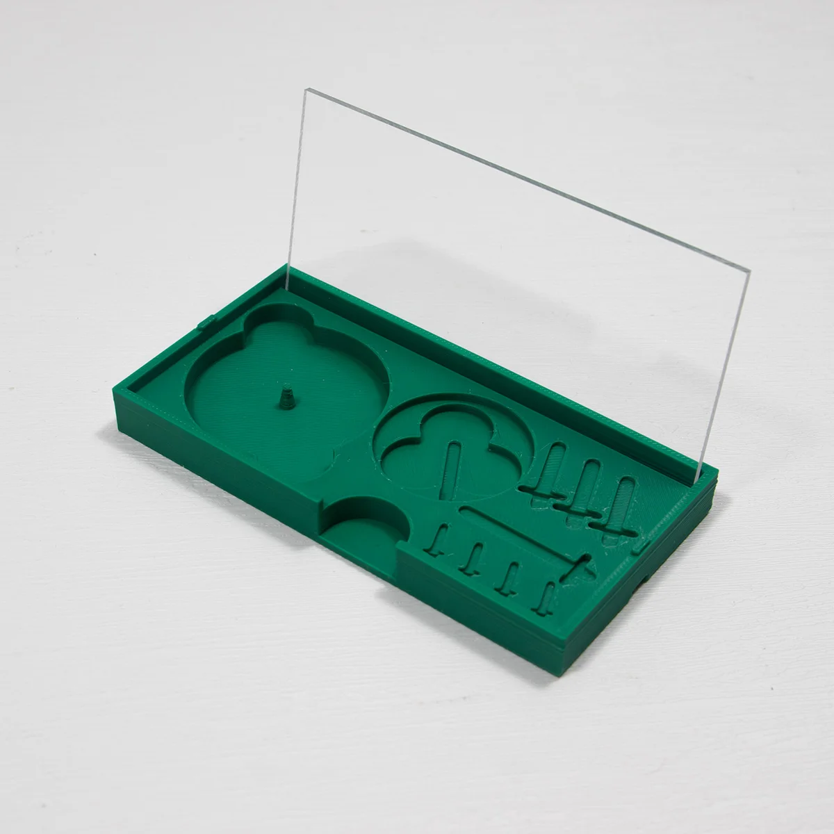 Watch Parts Storage Box,Watches Movement Storing Container Watch Dials Placement Tray for Points Accessories Watches Repair Tool