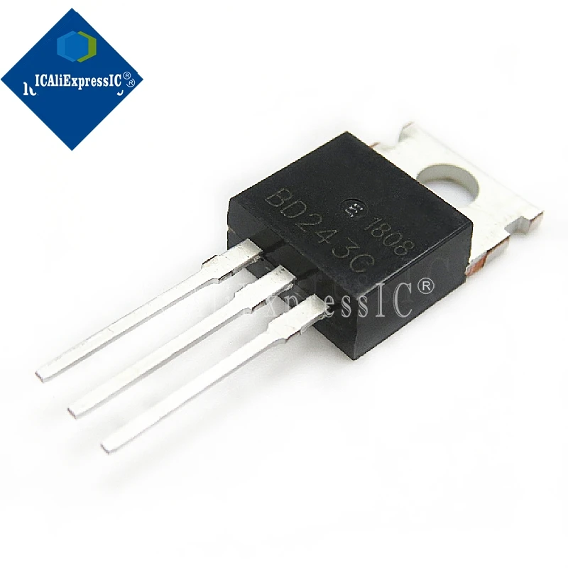 10pcs/lot BD243C BD243 100V 6A new original In Stock