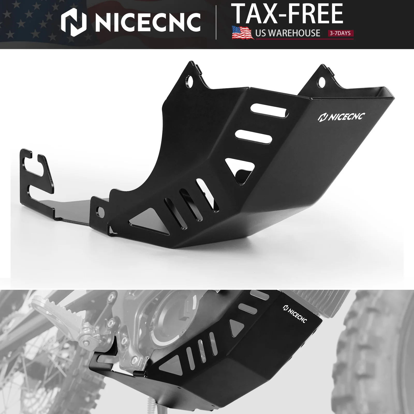 

For Surron light bee X Engine Chassis Guard Skid Plate For Sur-ron light bee S L1E For Segway X160 X260 Electric Dirt Bike