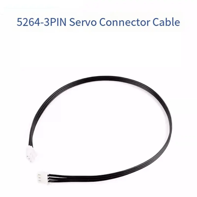 FFYY-For RC Model For Robotics And DIY Projects Compatible 5264-3PIN Servo Cable 6PCS 300Mm Extension Leads For ST SC CF Series