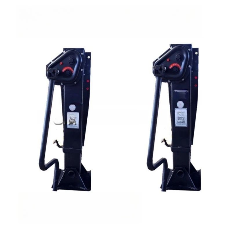 50-ton hand-cranked outriggers for trailers, support legs for loading and unloading platforms