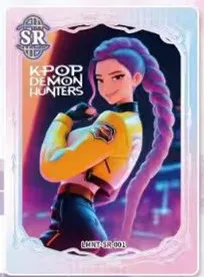 K-Pop-Demon Hunters Card Rare Anime Character Games Collection Card Blind Box Children's Toys Christmas Gifts