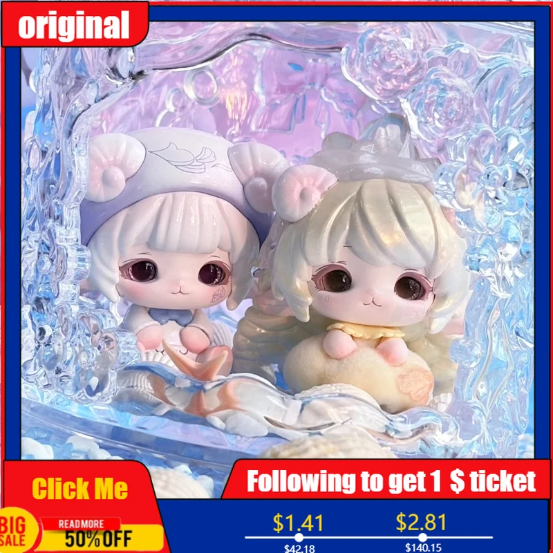 New Mimia V2 Crystal Palace Series Blind Box Kawaii Mimia Figures