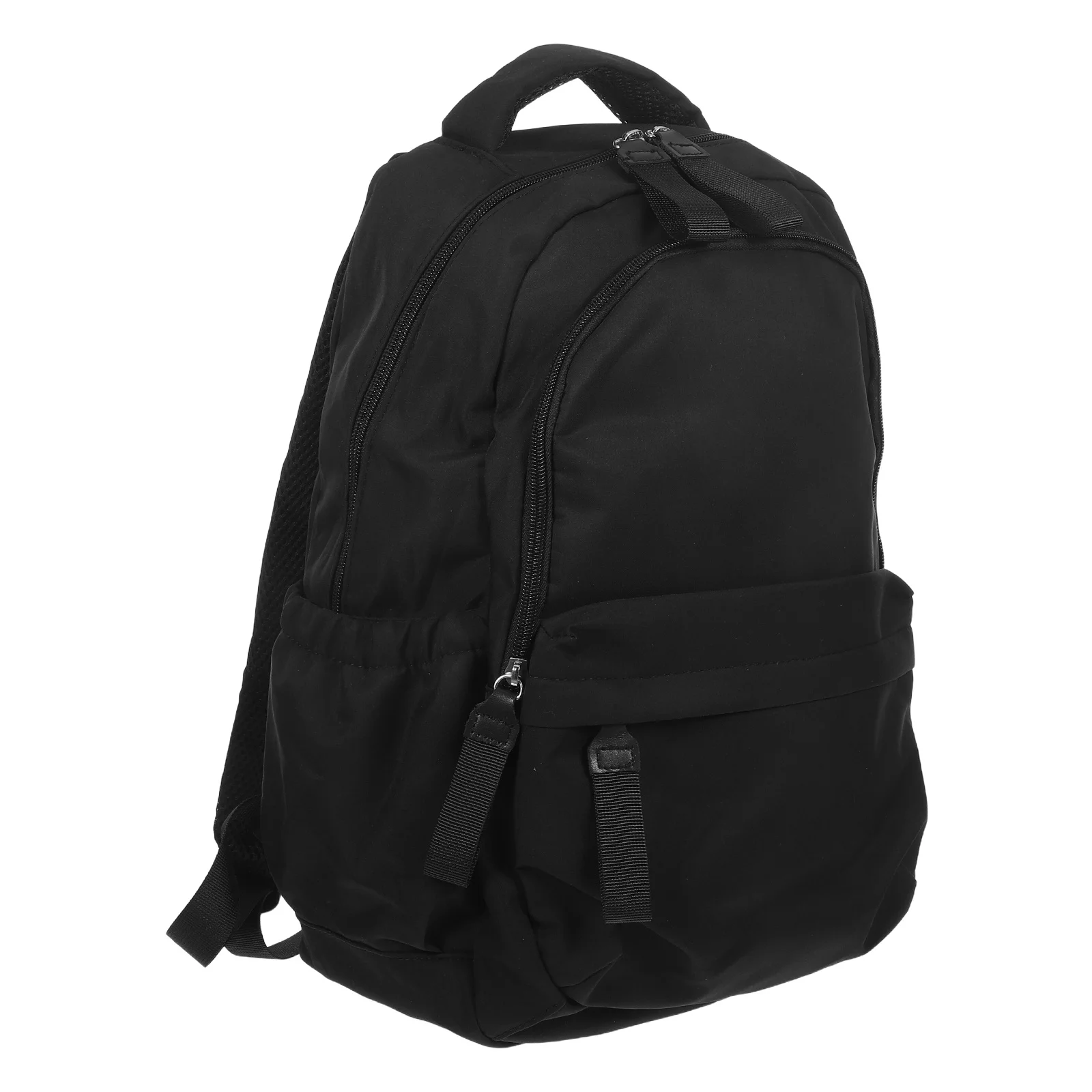 Black Laptop Backpack for Men Women - Spacious Casual Backpack with Multiple Compartments Lightweight School Travel Business