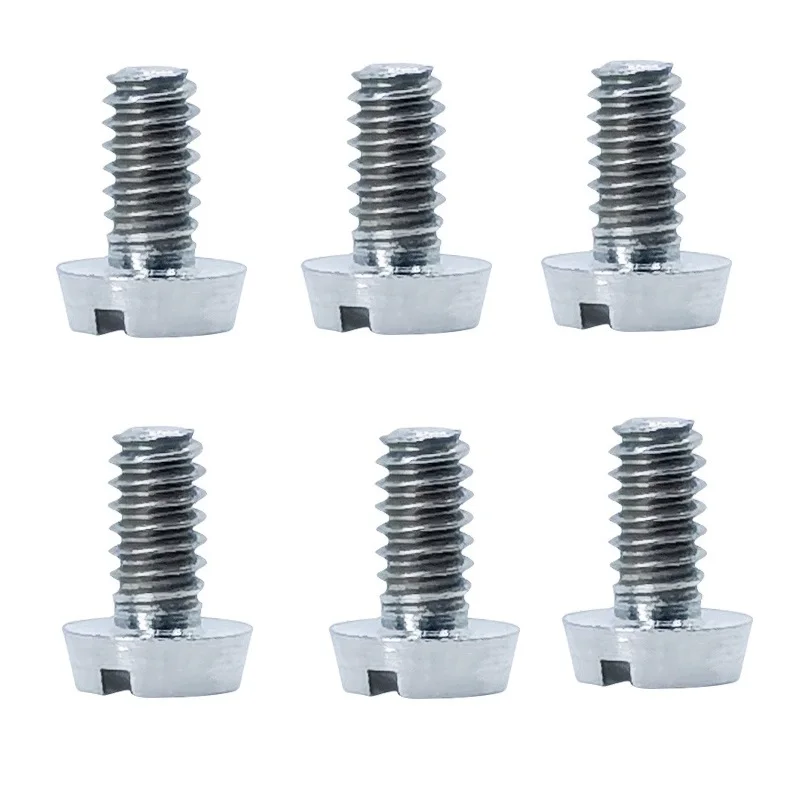 TC4 Titanium Slotted Screw, Cylinder Head Machine Screw, High Strength Lightweight Fasteners for Bike Motorcycle Modification