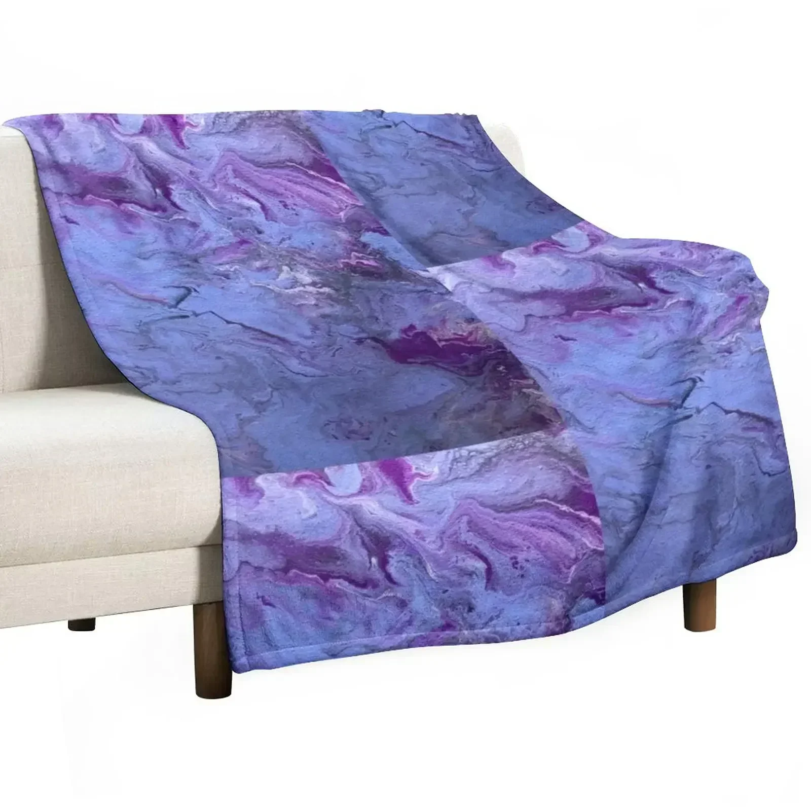 

Cloud Me in Purple Throw Blanket Sleeping Bag warm winter Hairy Softest Blankets